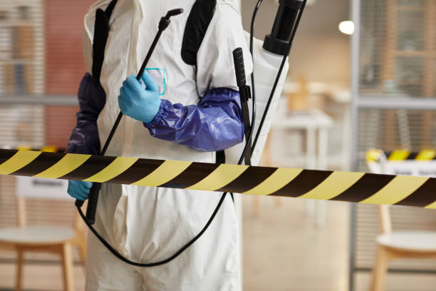 Professional Trauma Scene Cleanup technician working in Wakefield, MI